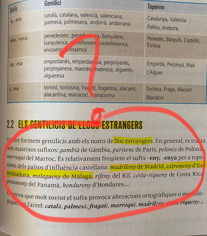 Captura del libro de texto que ha generado la polémica