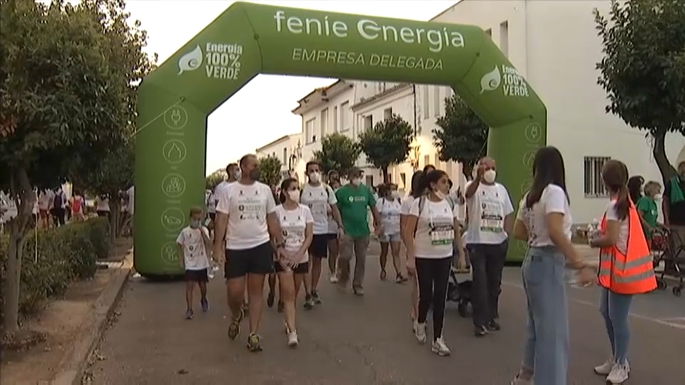 Salida de la marcha solidaria