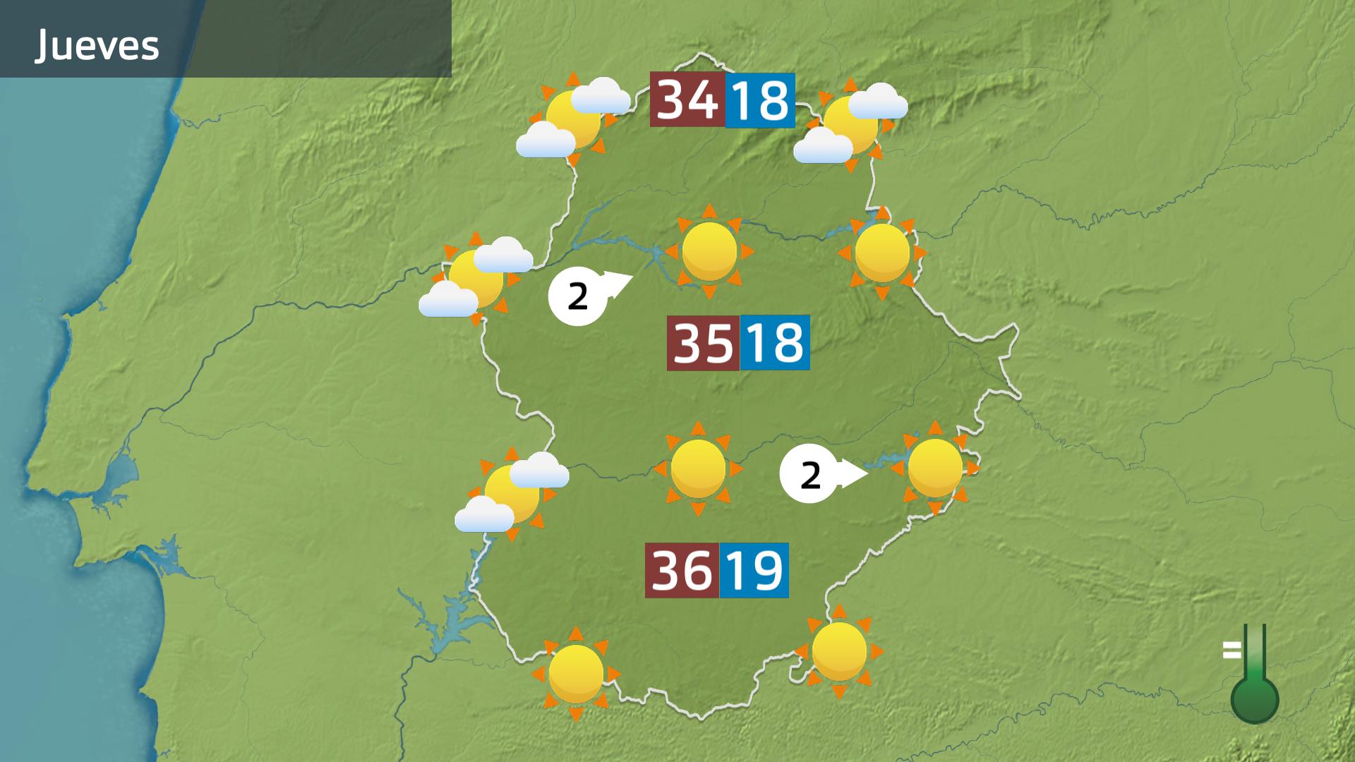 Prevision Extremadura