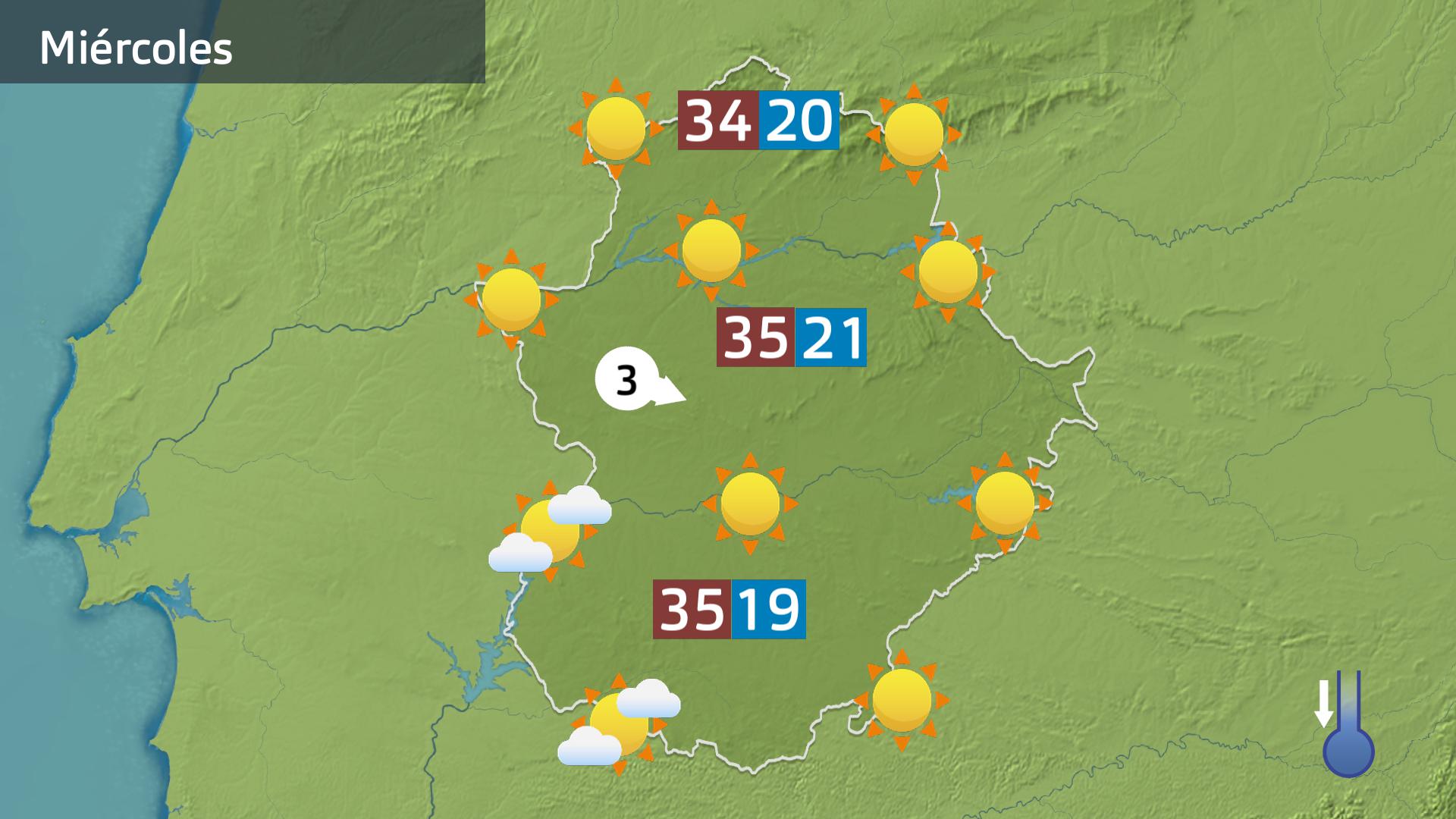 Prevision Extremadura