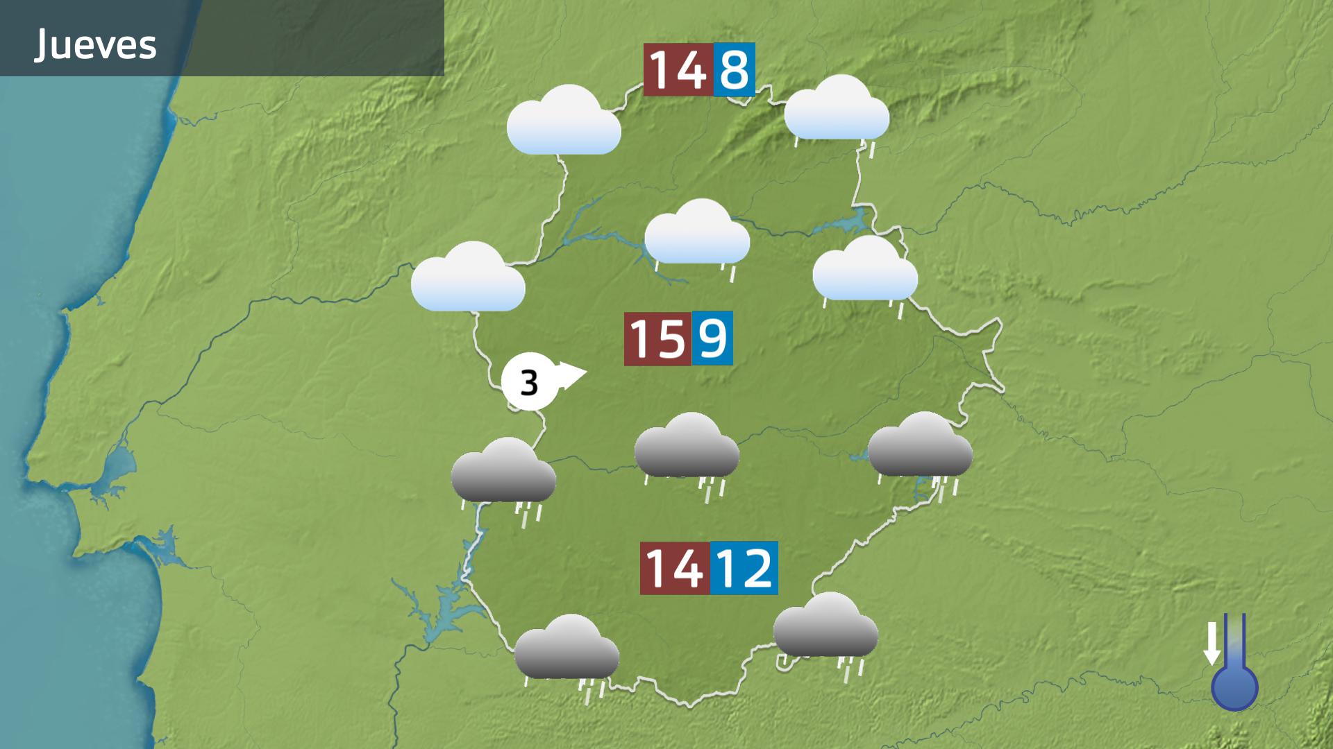 Prevision Extremadura