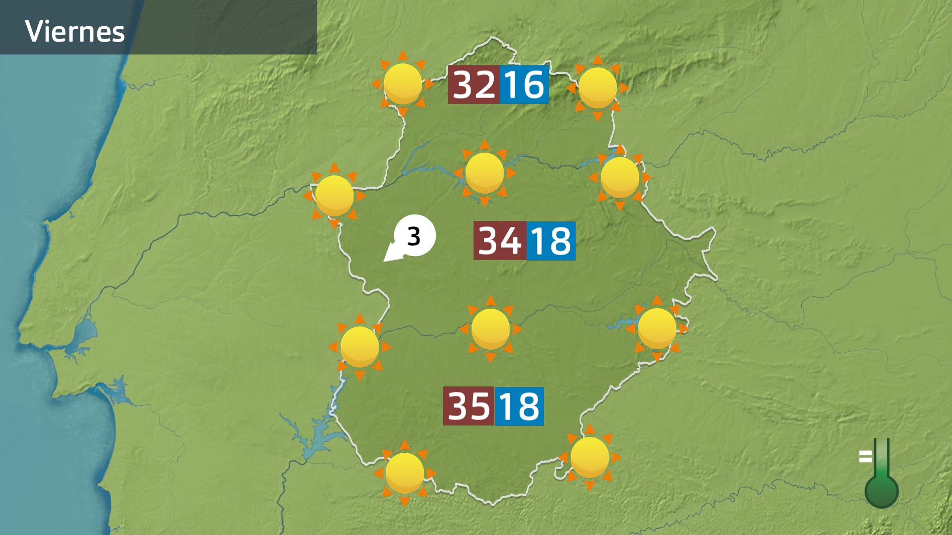 Prevision Extremadura