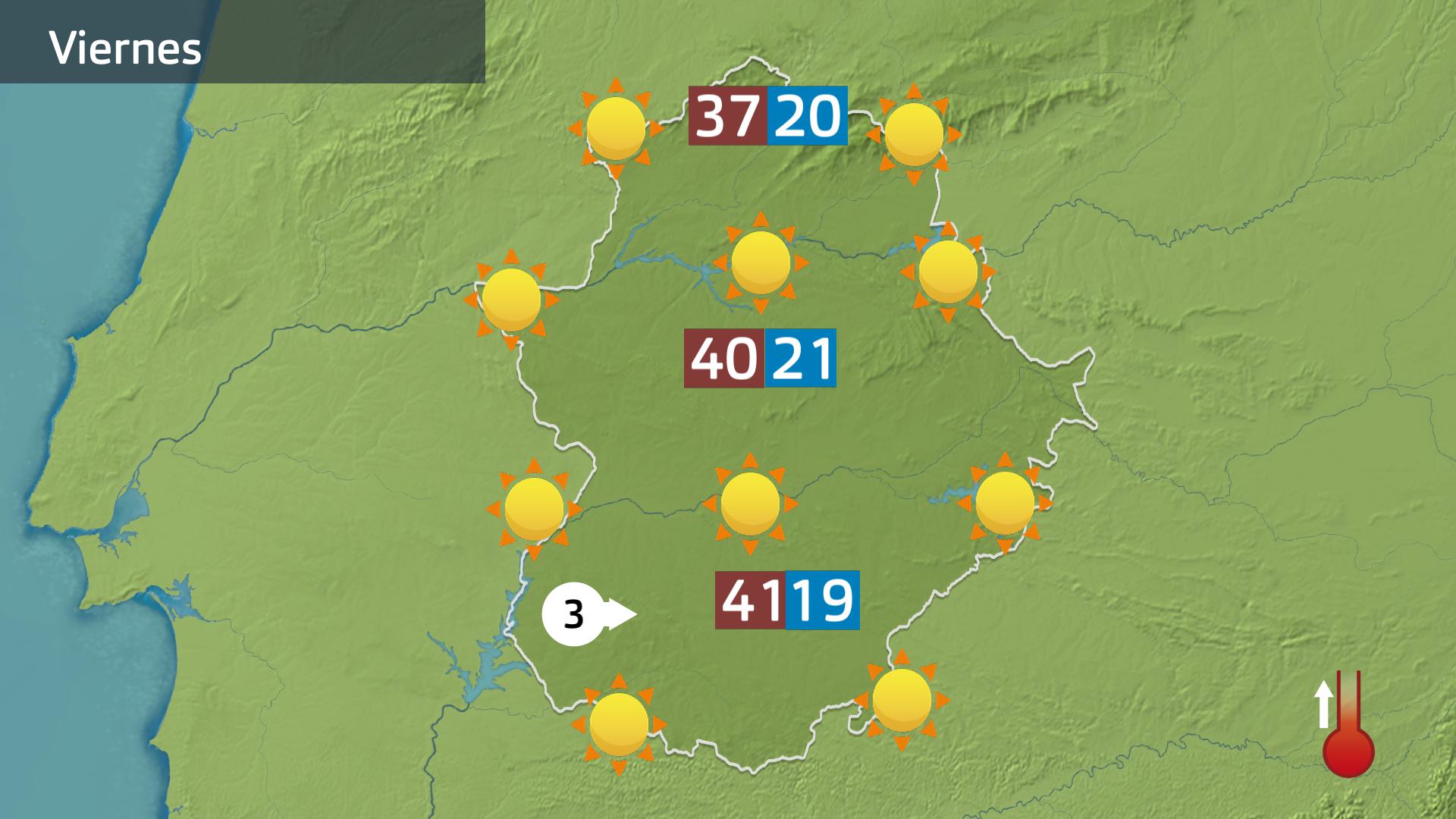 Prevision Extremadura