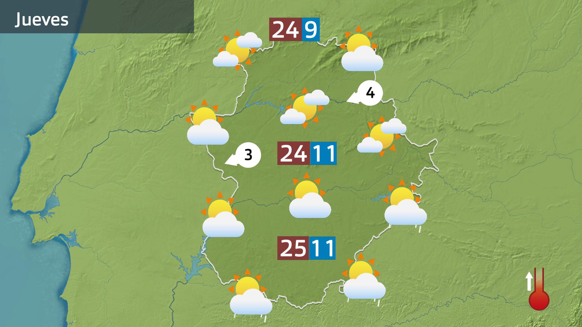 Prevision Extremadura