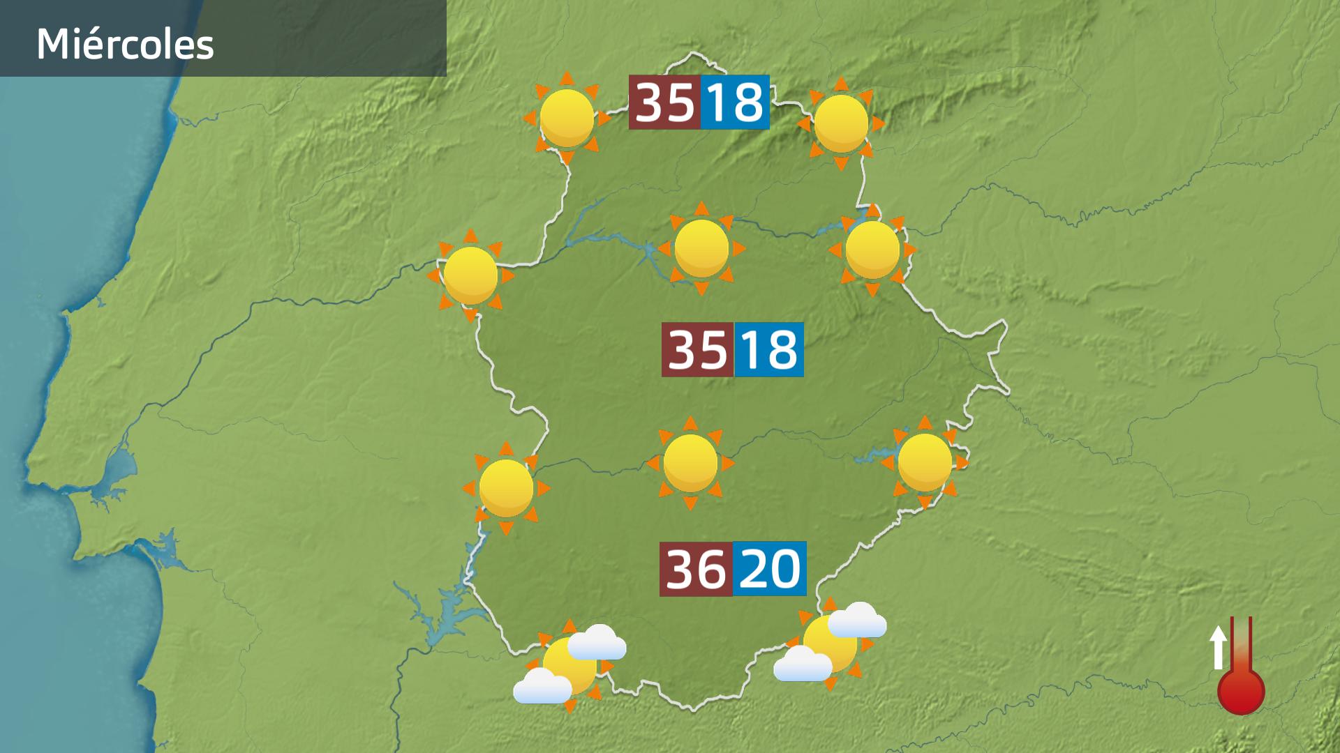 Prevision Extremadura