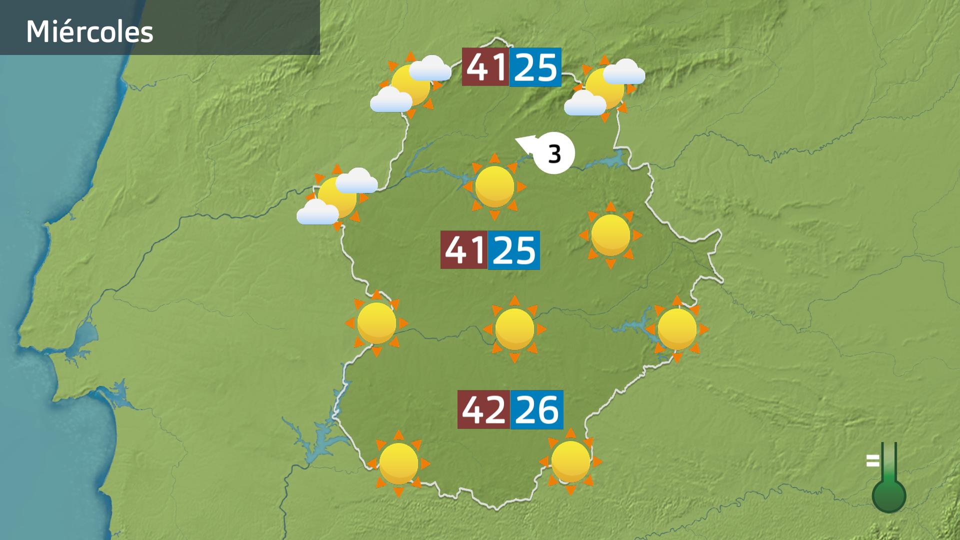 Prevision Extremadura