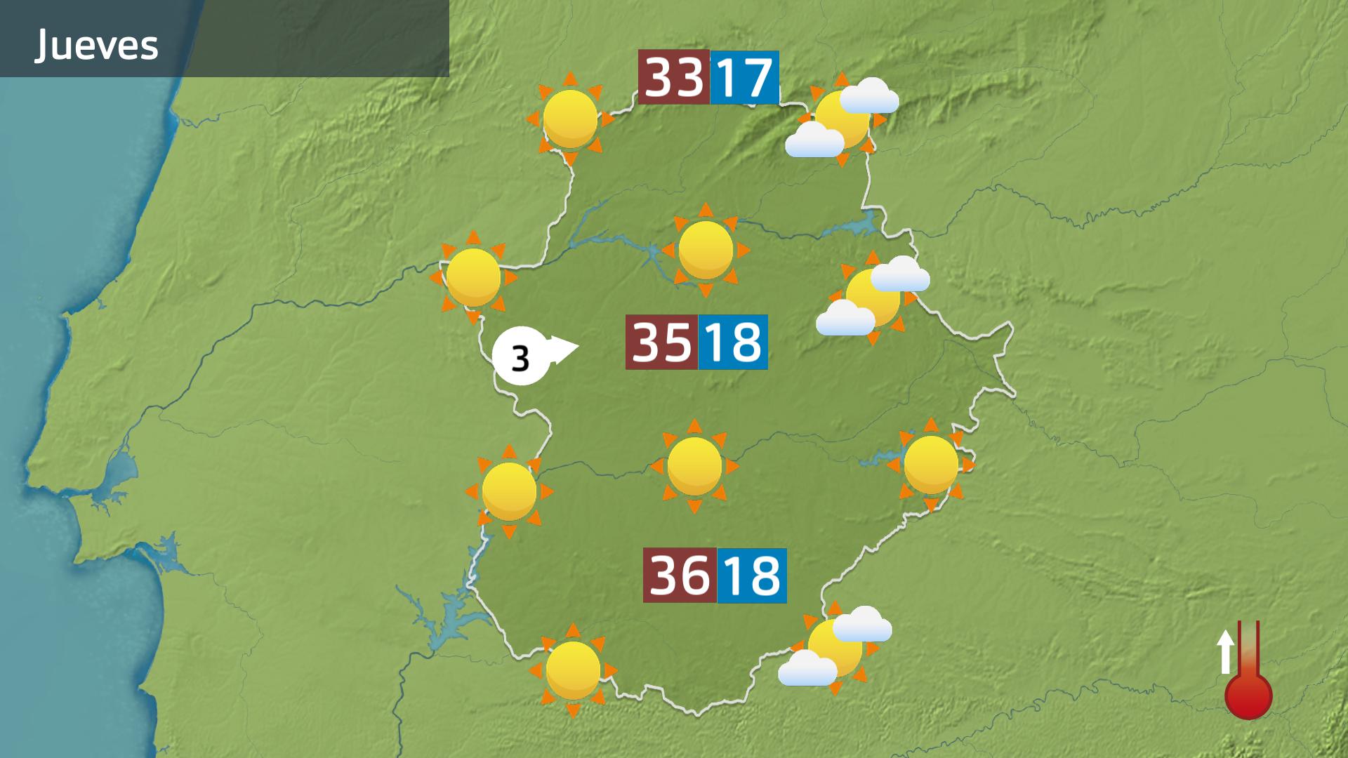 Prevision Extremadura