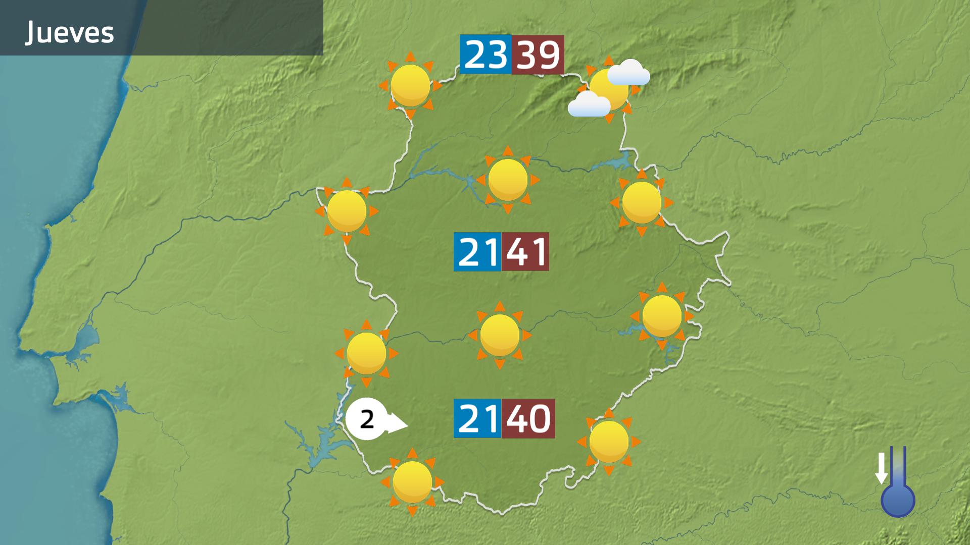 Prevision Extremadura