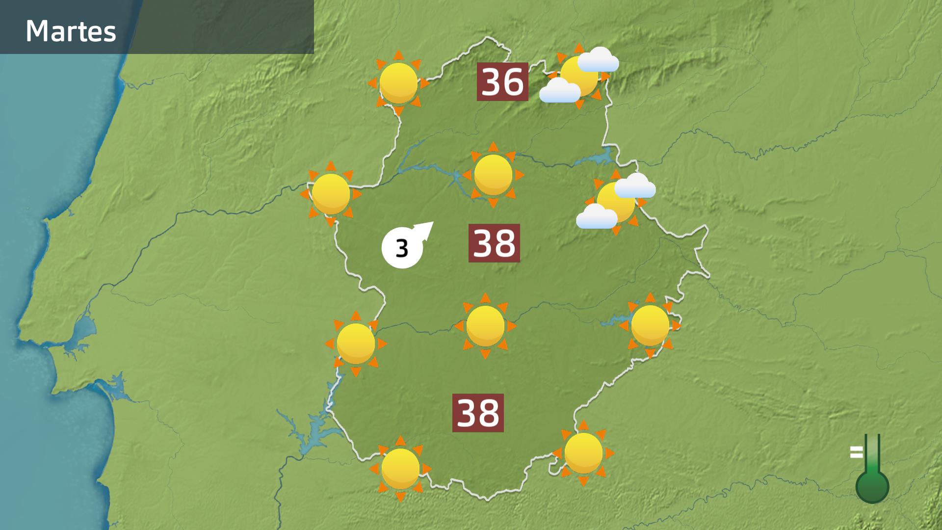 Prevision Extremadura