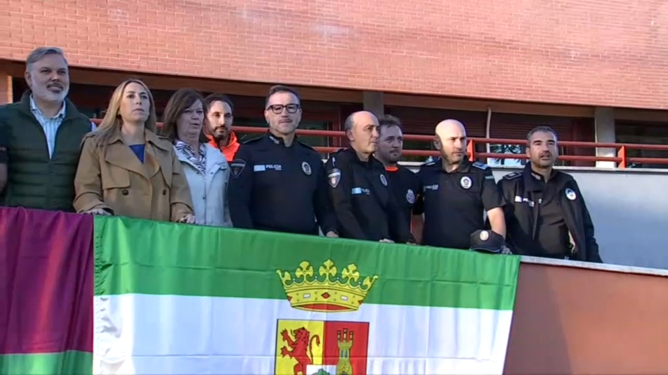 Despedida al contingente que parte a Valencia