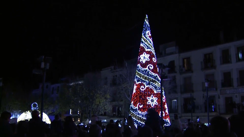 Encendido navideño en Plasencia