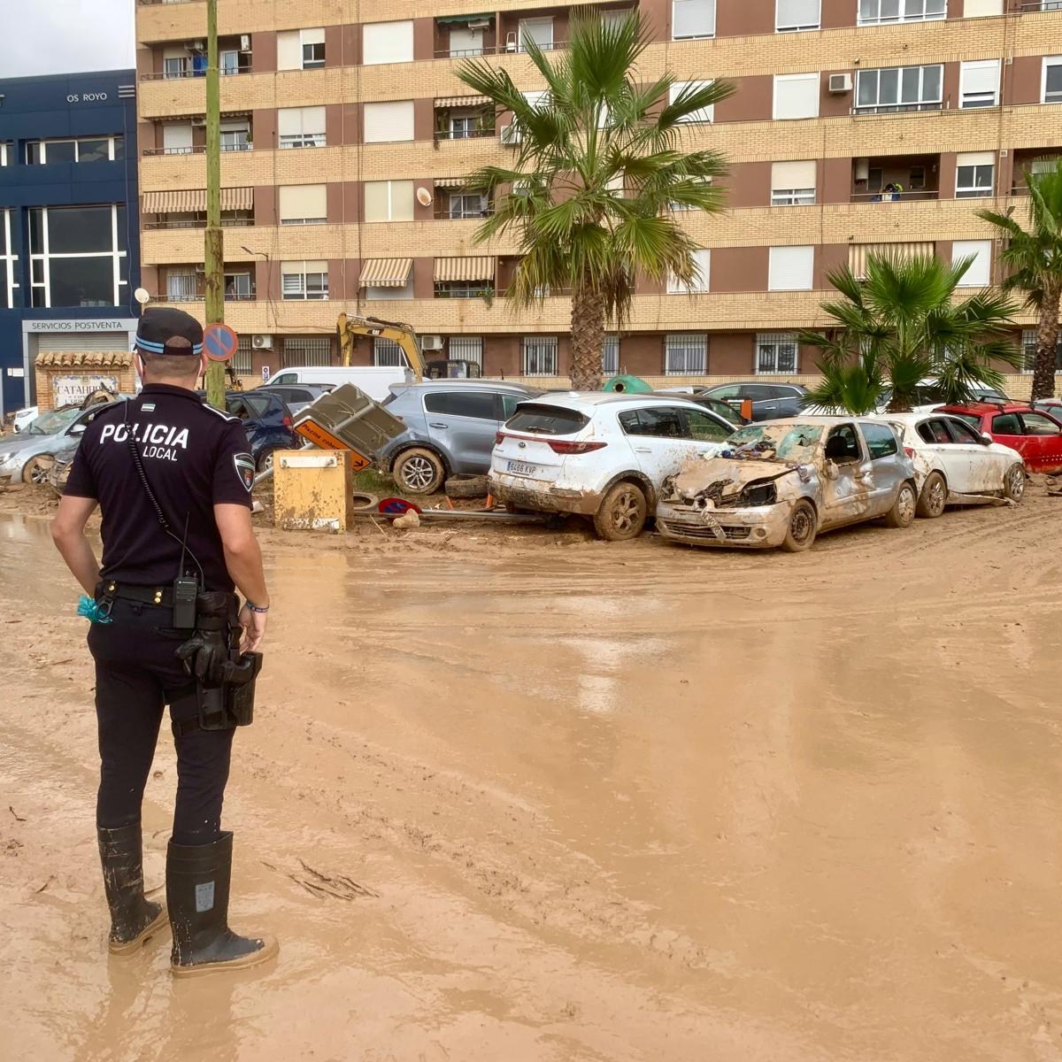 Policía Local Almendralejo en Catarroja, Valencia