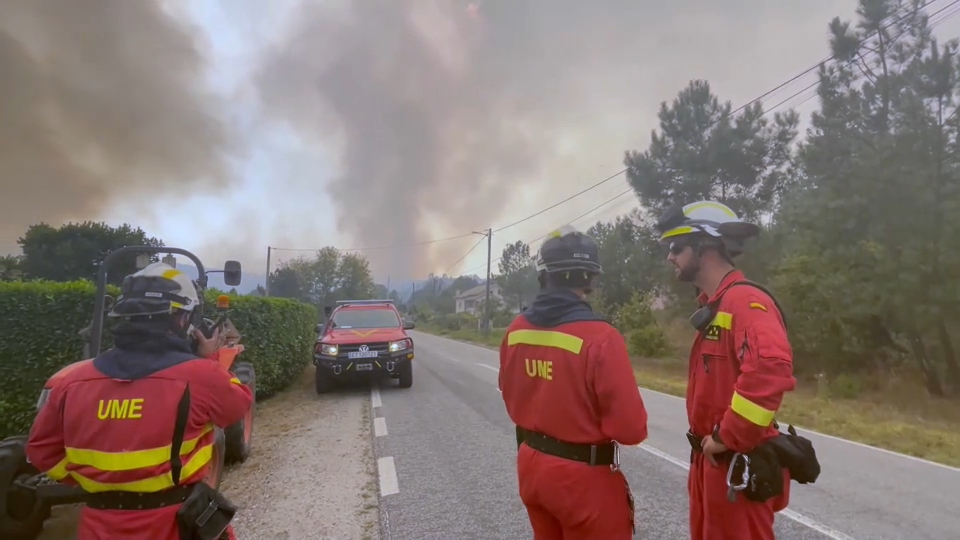 Incendios en Portugal