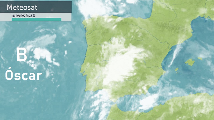 Imagen del Meteosat jueves 8 de junio 5:30 h.