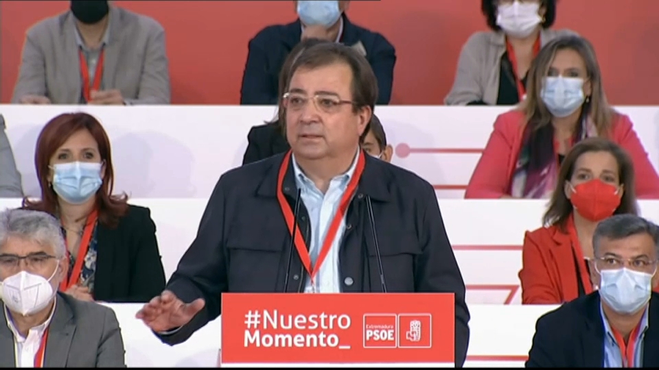 Vara en el 13 congreso del Psoe