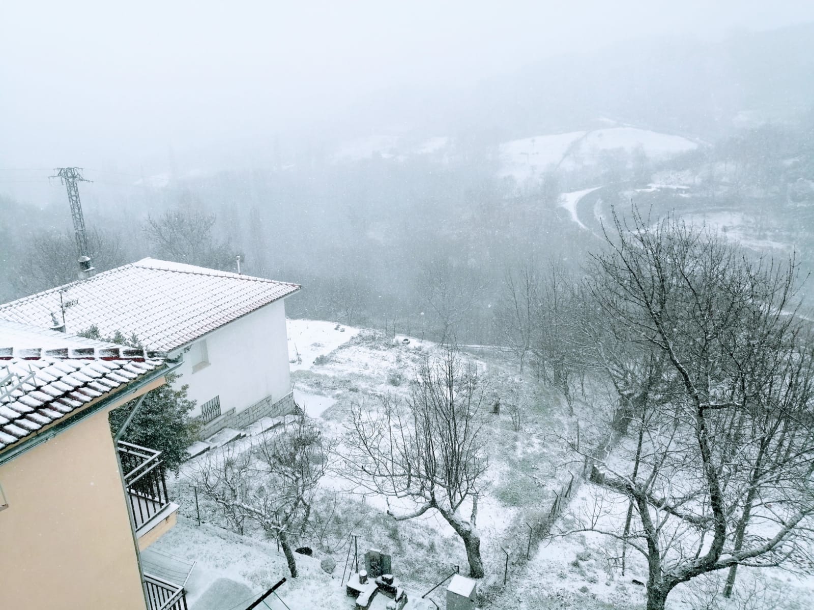 nieve en Extremadura