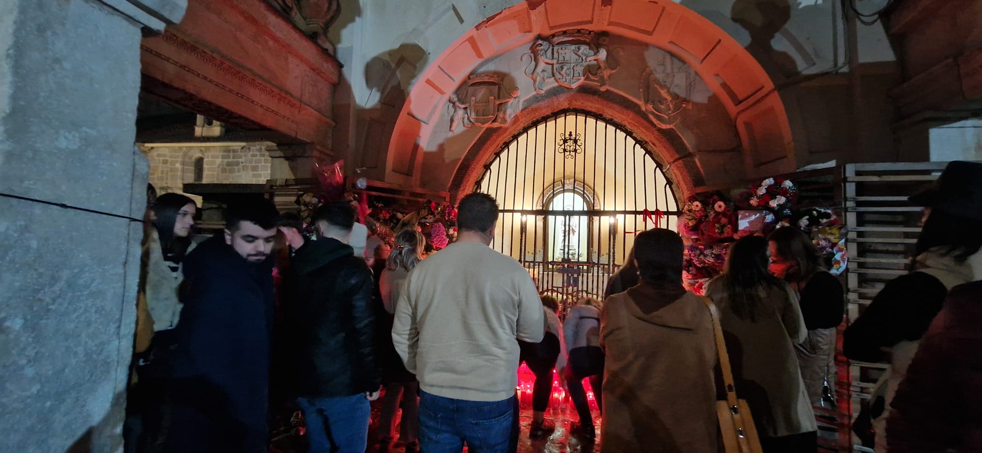 Devoción en el Hornito de Santa Eulalia