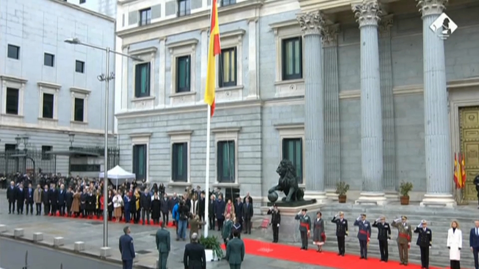 izado de bandera