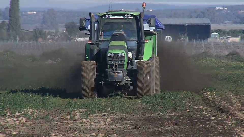 Agricultores extremeños