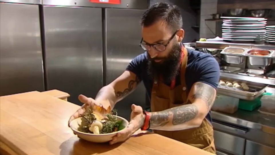 Alberto Montes, jefe de cocina de Atrio