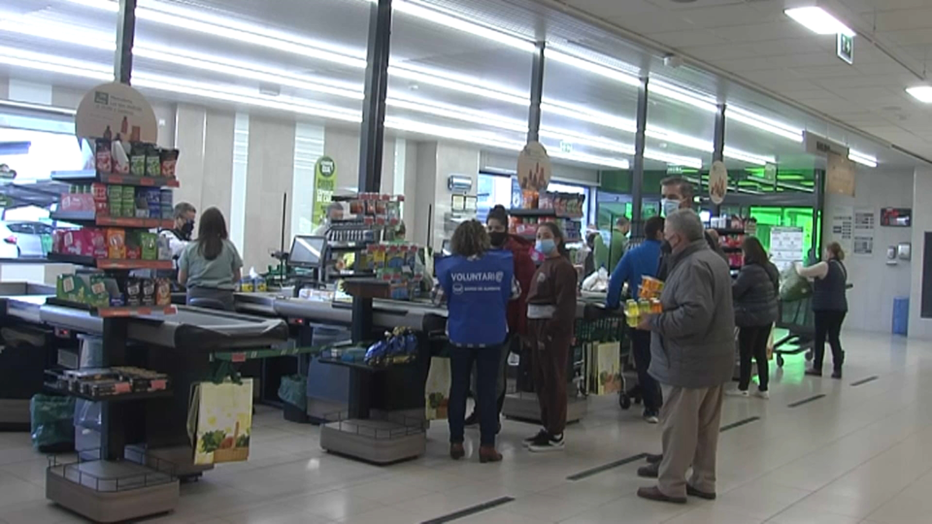 Gran recogida del banco de Alimentos