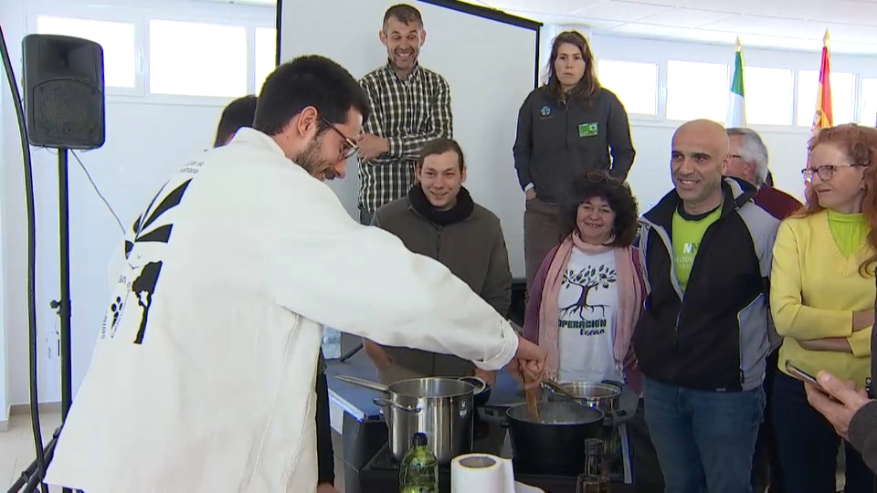 showcooking sobre la bellota 