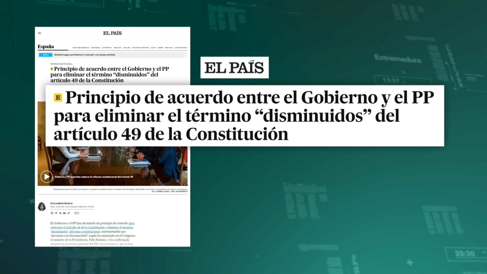 Nueva propuesta para eliminar "disminuido" de la Constitución