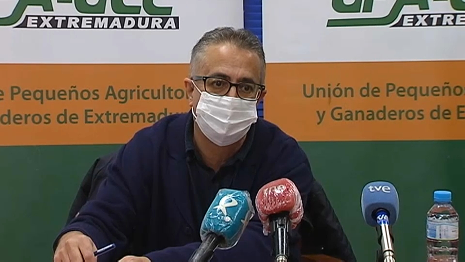 Ignacio Huertas, secretario general UPA-UCE Extremadura