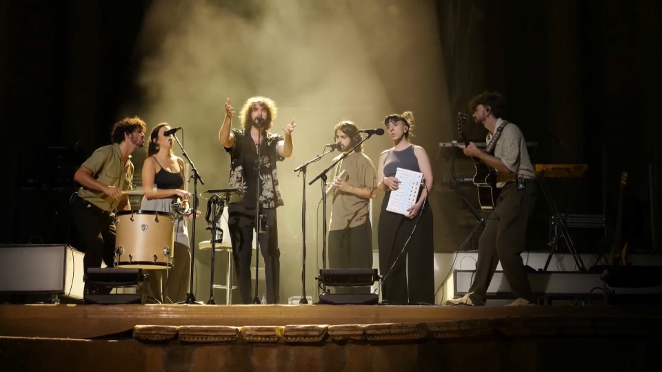 Mikel Izal en el Teatro Romano de Mérida