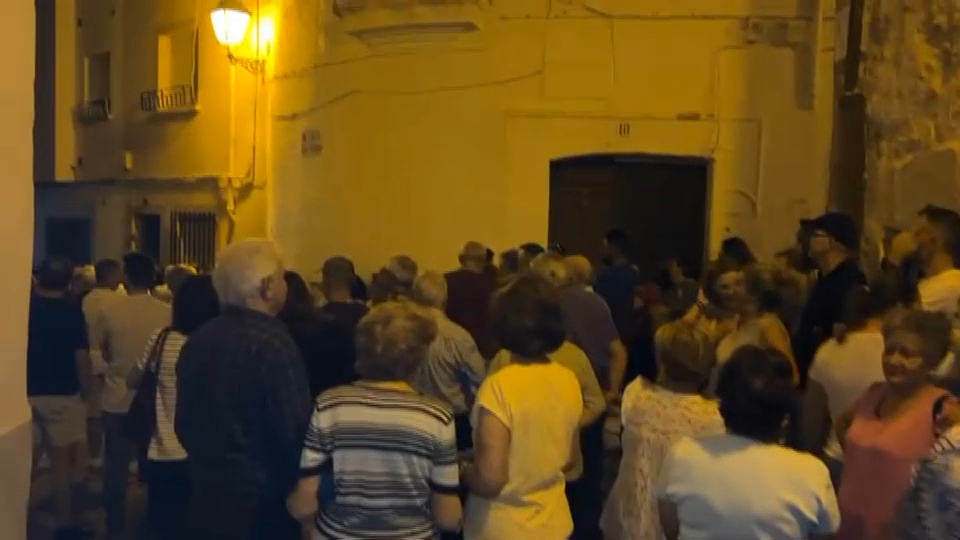 Protesta en Losar de la Vera el lunes