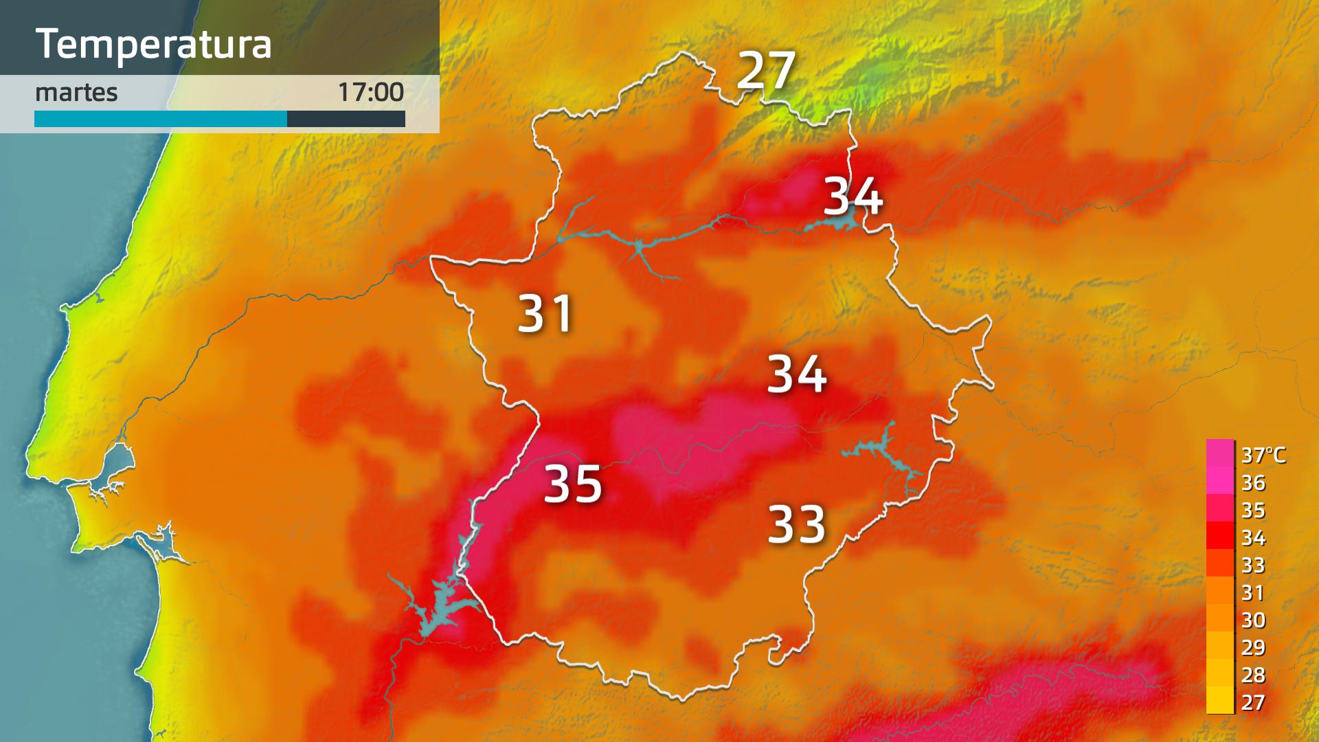 Prevision Extremadura