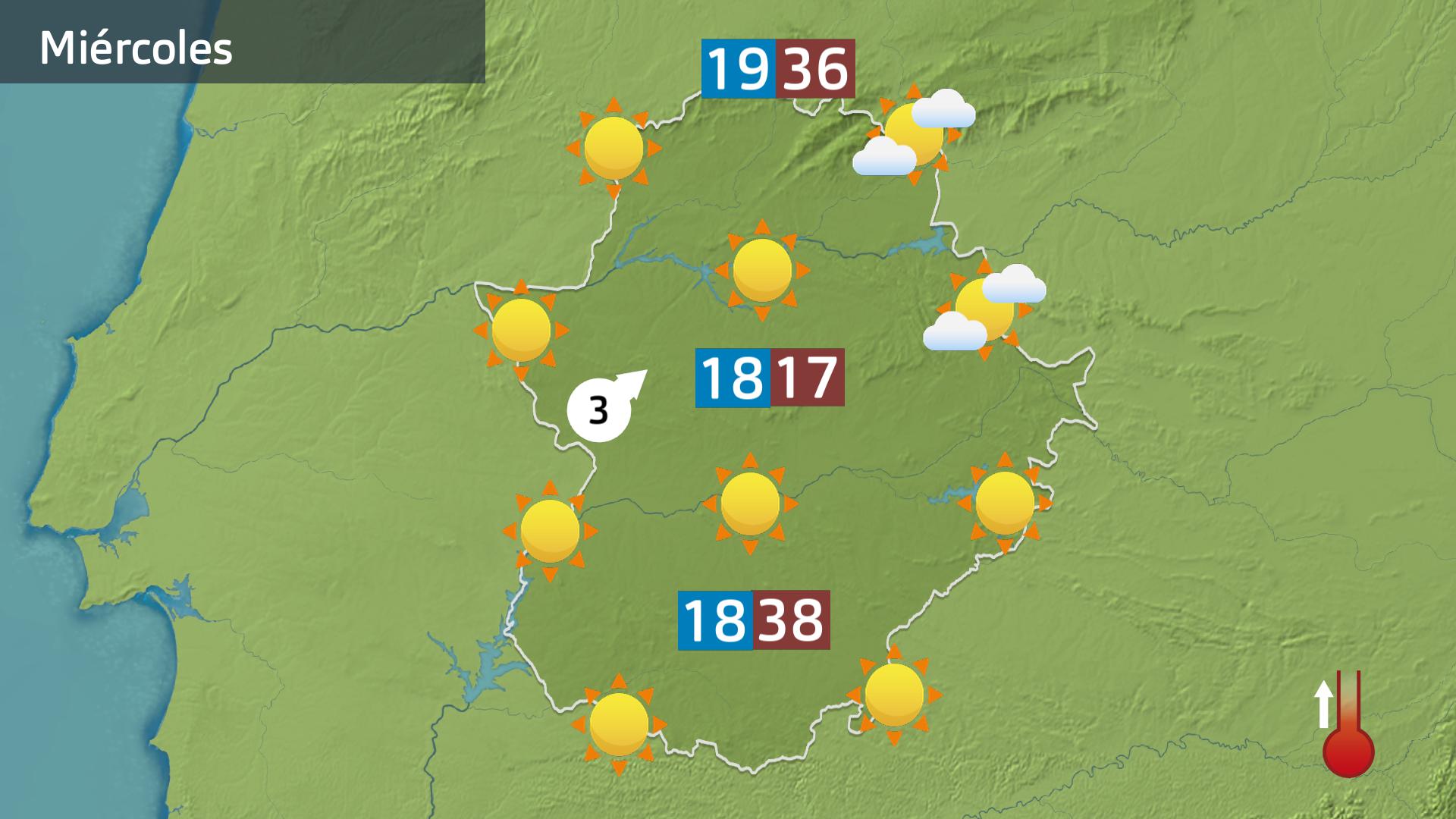 Prevision Extremadura