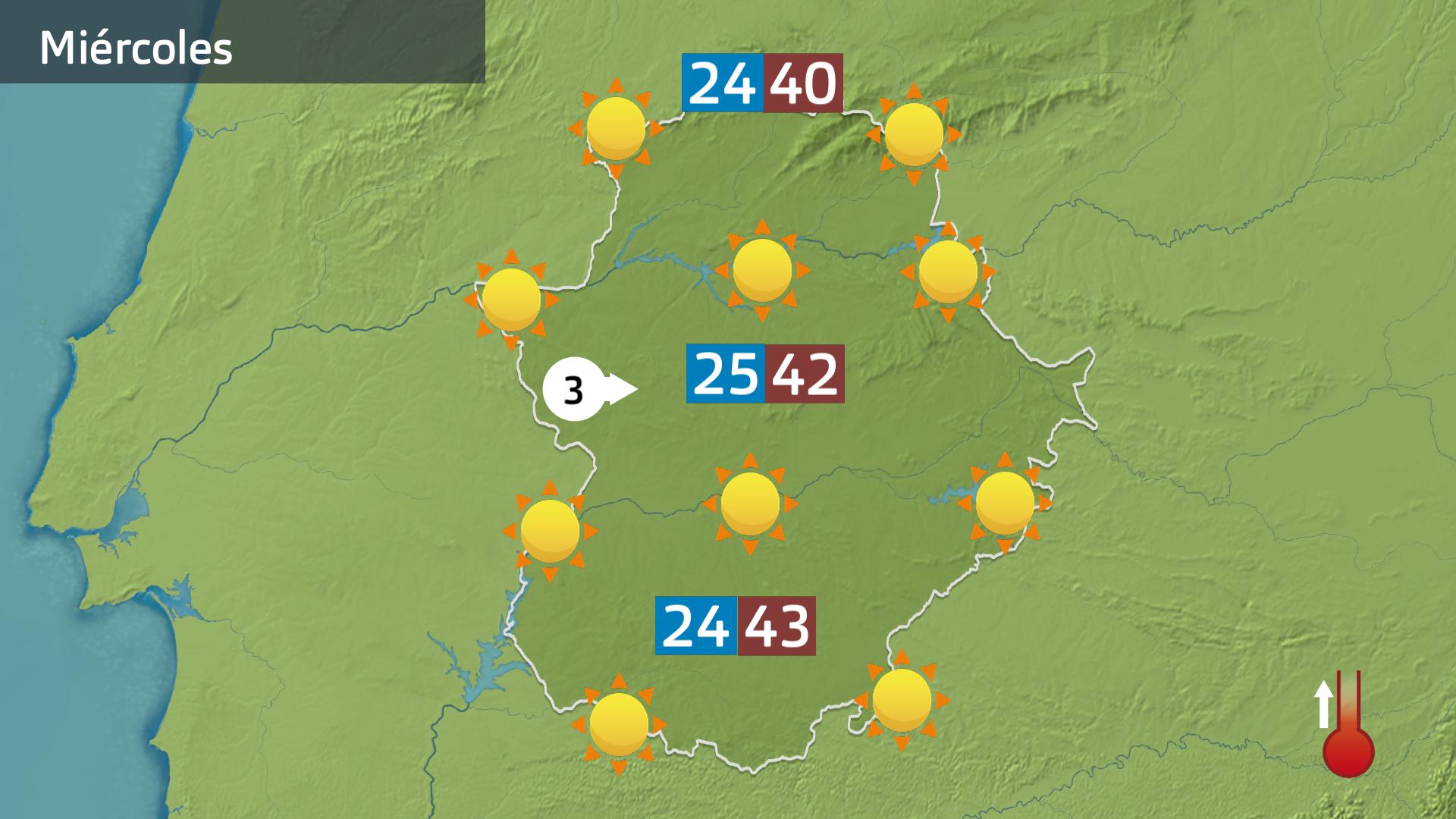 Prevision Extremadura