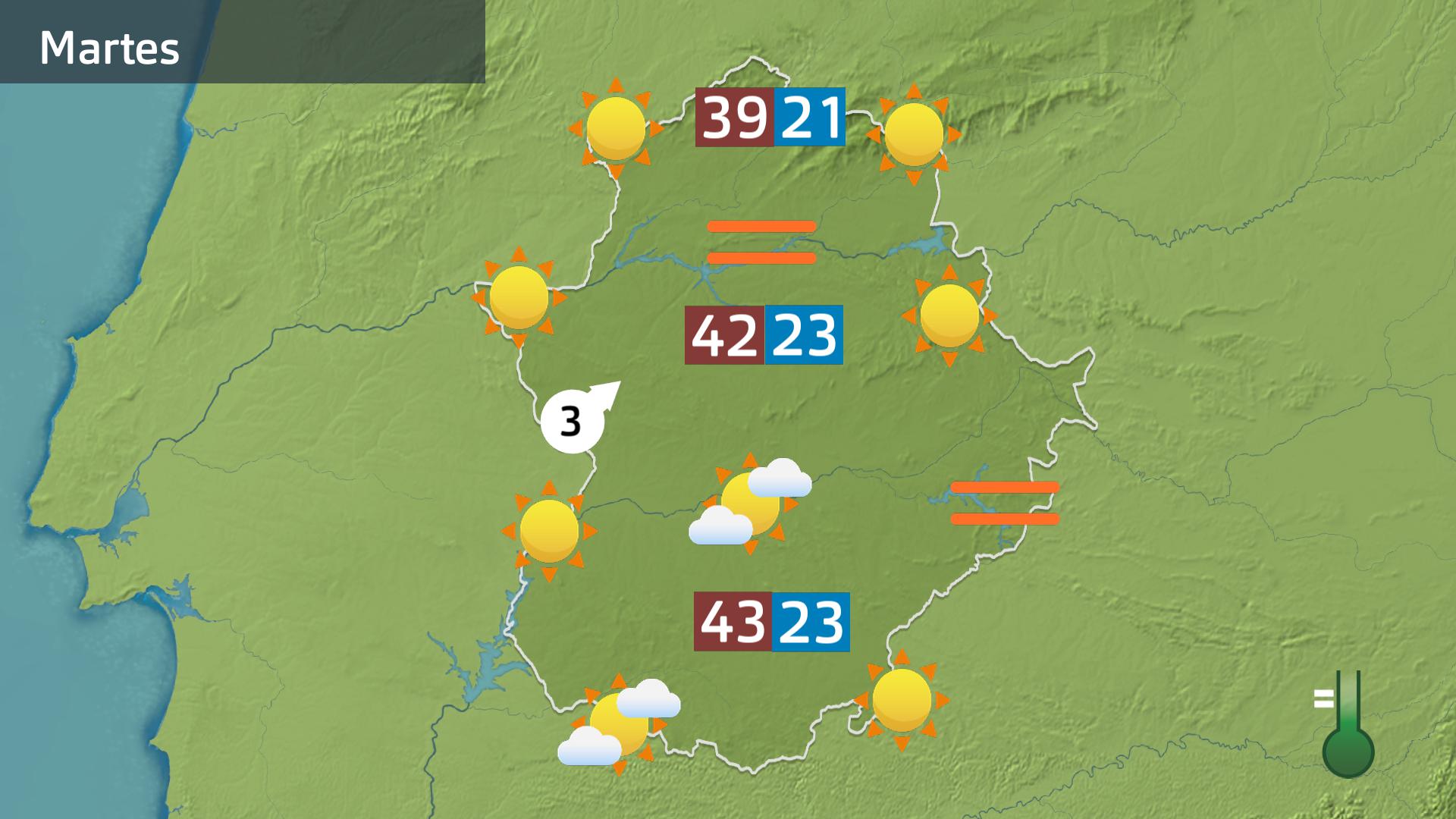 Prevision Extremadura