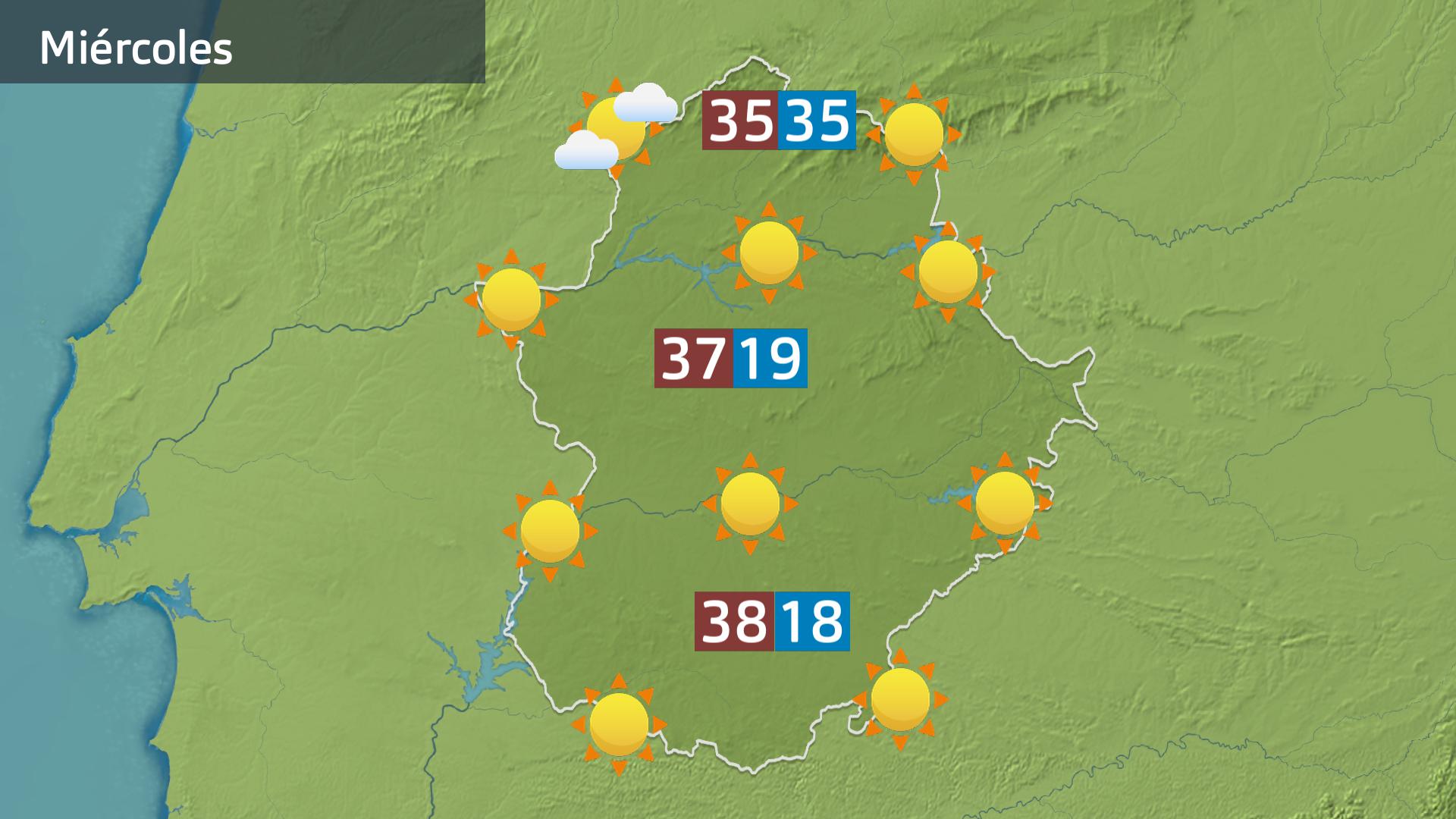 Prevision Extremadura