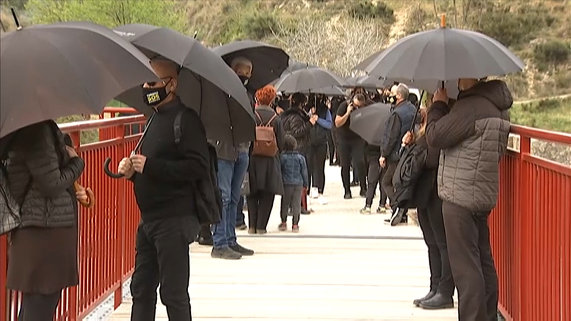 Protesta del sector turístico en Hervás