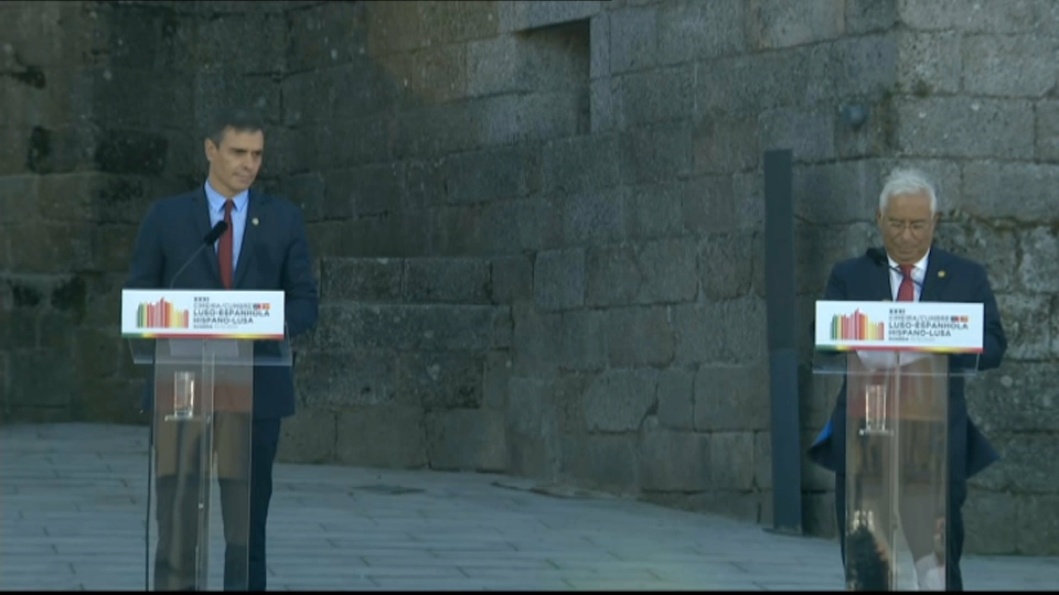 Rueda de prensa de la Cumbre Hispanolusa de Guarda