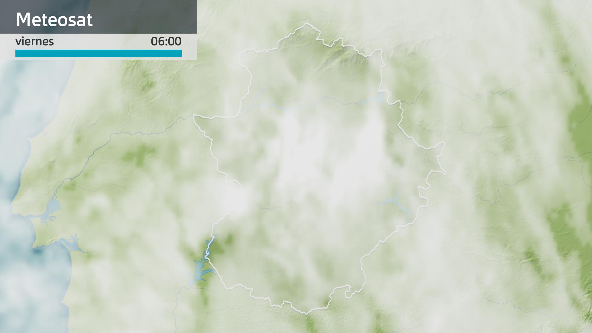 Imagen del Meteosat viernes 8 de noviembre 6 h.