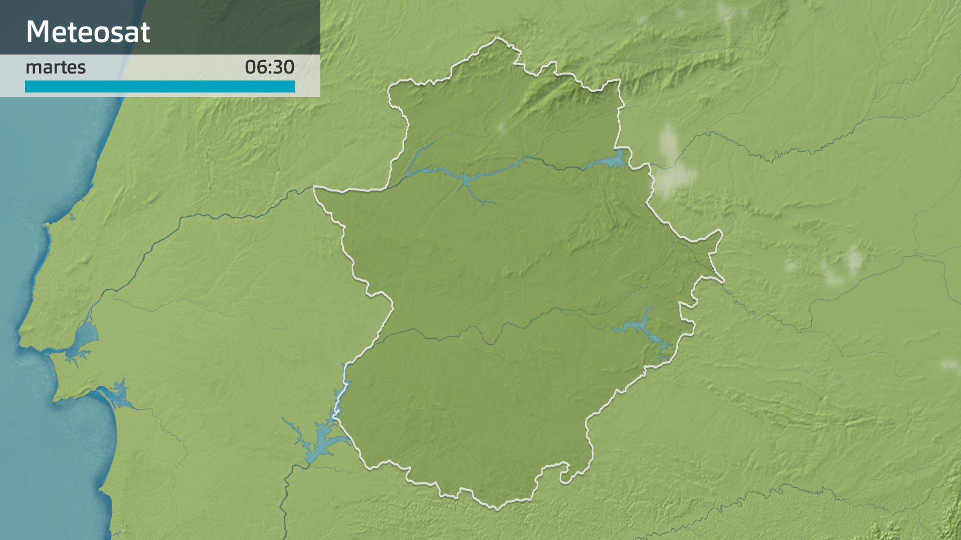 Imagen del Meteosar de hoy martes 4 de junio 6:30 h.