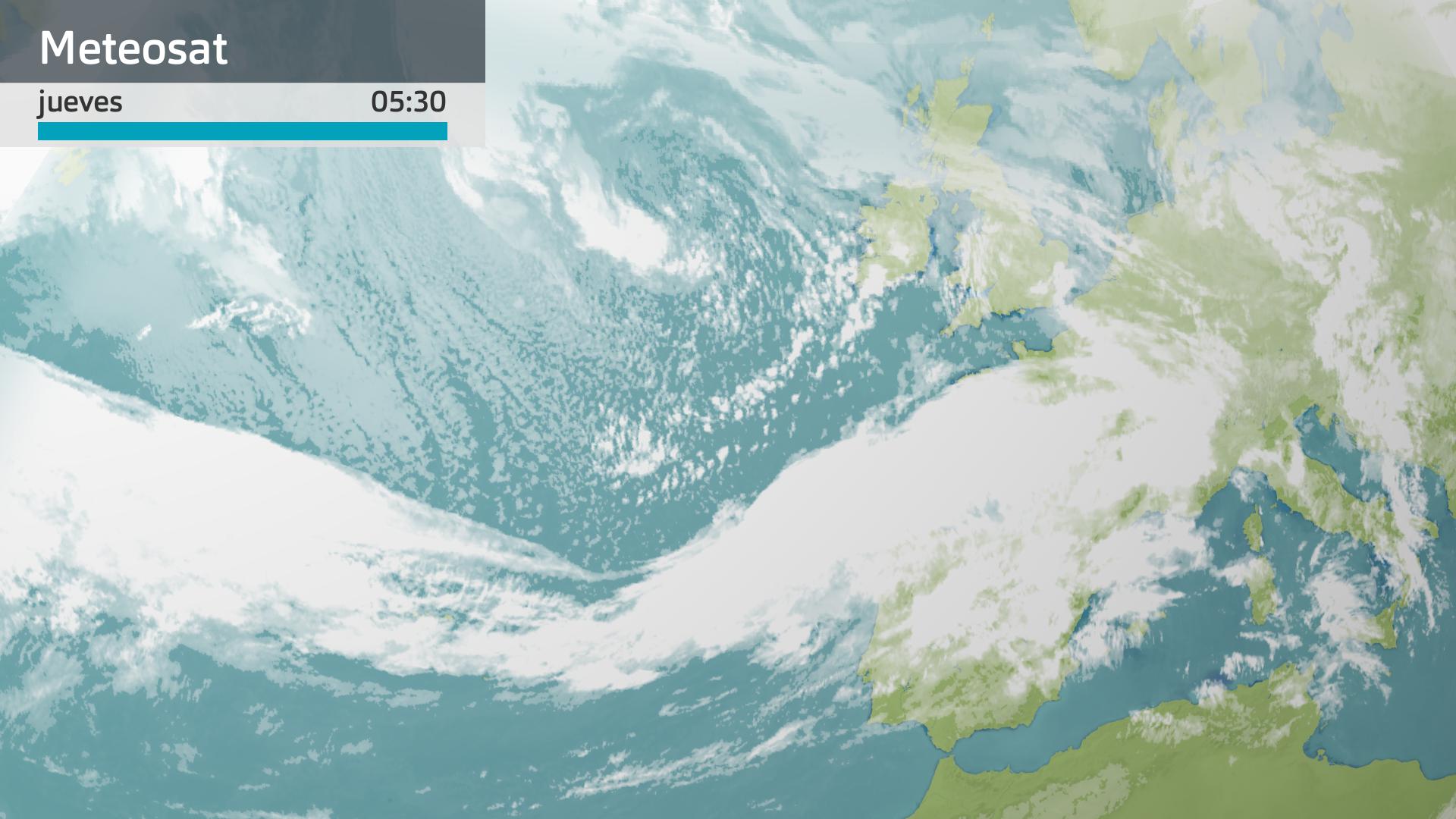 Imagen del Meteosat jueves 26 de octubre 5:30 h.