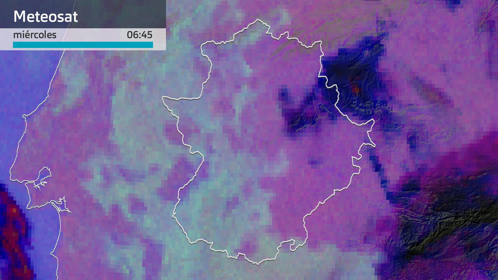 Imagen del Meteosat miércoles 20 de marzo 6:45 h.