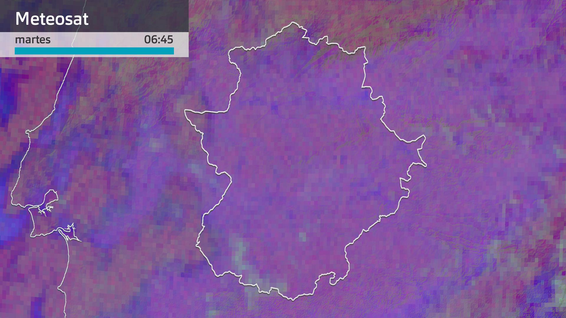 Imagen del Meteosat martes 14 de mayo 6:45 h.