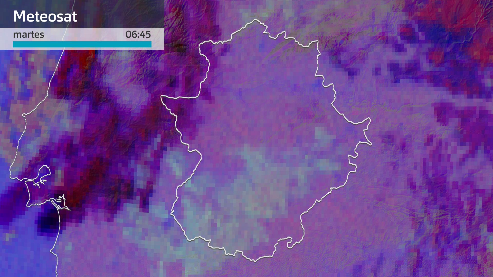 Imagen del Meteosat martes 21 de mayo 6:45 h.