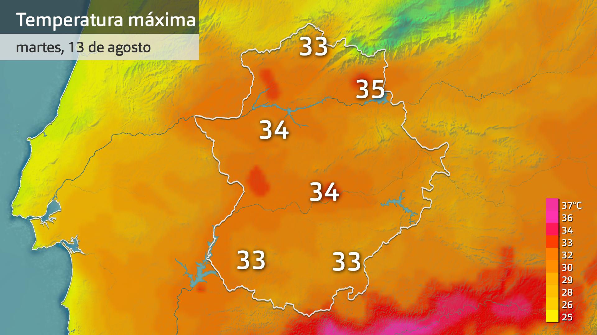 Prevision Extremadura