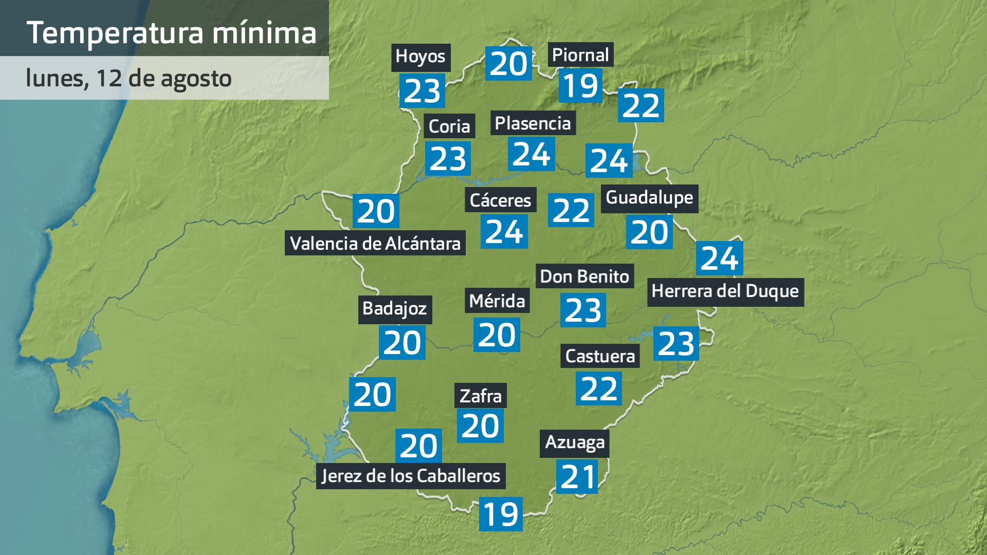 Prevision Extremadura