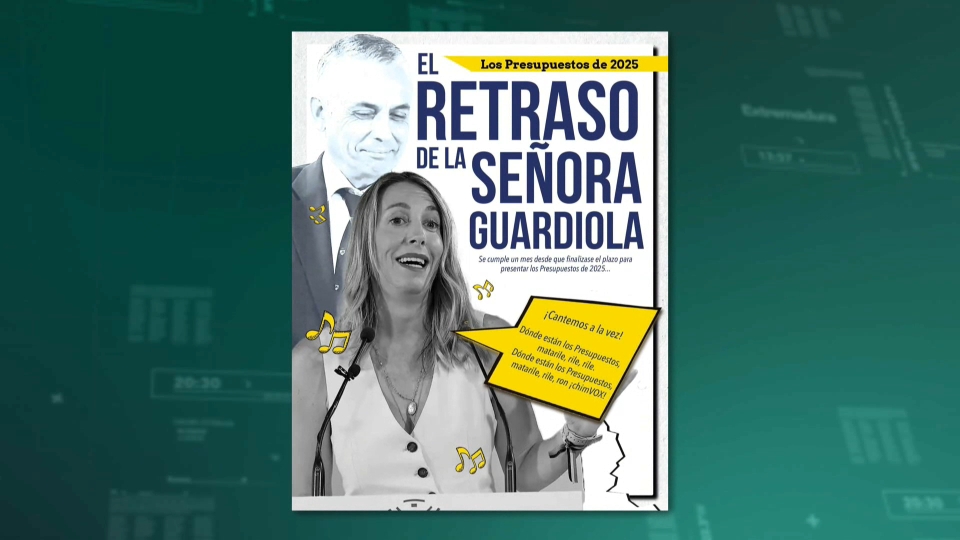 Polémica por un tuit del PSOE Extremadura que habla del «retraso» de María Guardiola en alusión a los presupuestos