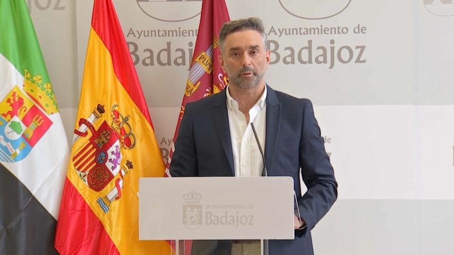 Carlos Pérez, exconcejal de Vox en el Ayuntamiento de Badajoz