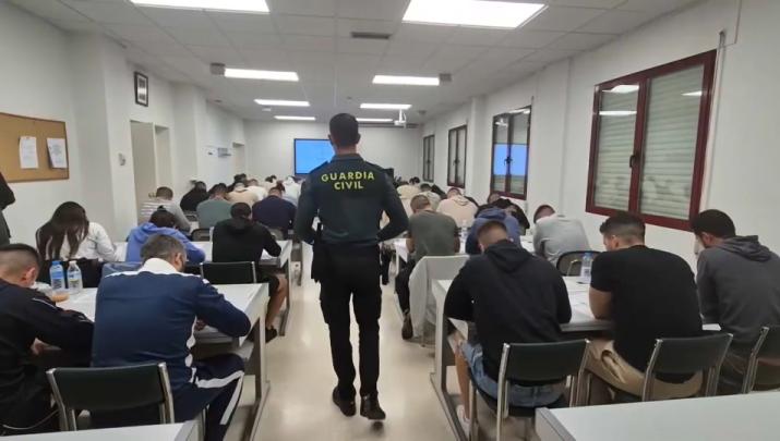 Exámenes de la Guardia Civil en Mérida