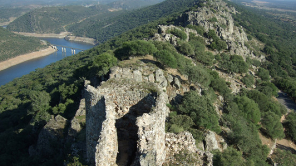 Panorámica del Parque Nacional de Monfragüe desde su castillo