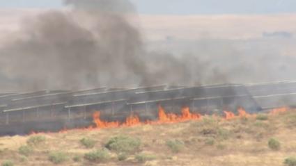 Incendio en Talaván